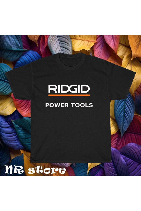 New RIDGID Tools Logo T shirt Funny Size S to 5XL