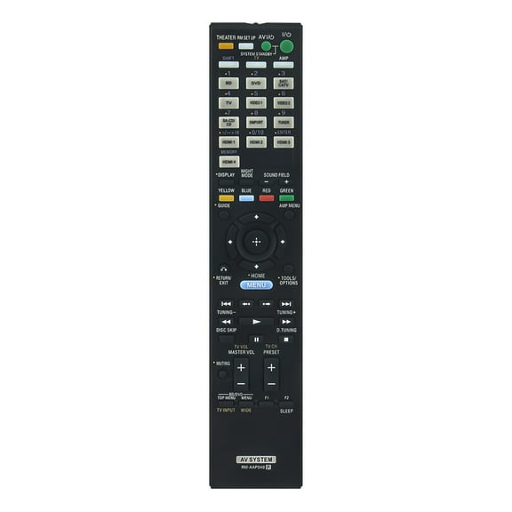 New RM-AAP049 Replace Remote Control compatible with Sony RMAAP049 Remote Control for Audio Video AV Receiver STRDH810 148784811
