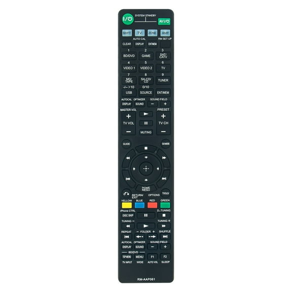 New RM-AAP061 Replace Remote Control compatible with Sony RM-AAP061 Remote Control Tested Fully Functional