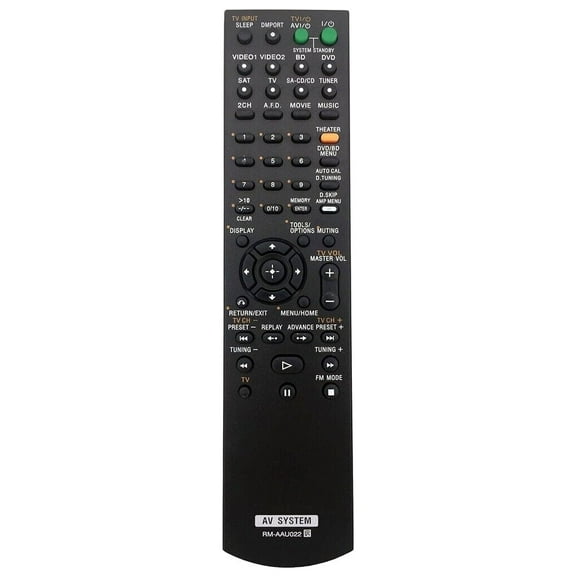 New RM-AAU022 For Audio Video Receiver AV Remote Control STR-DG720 STR-K780