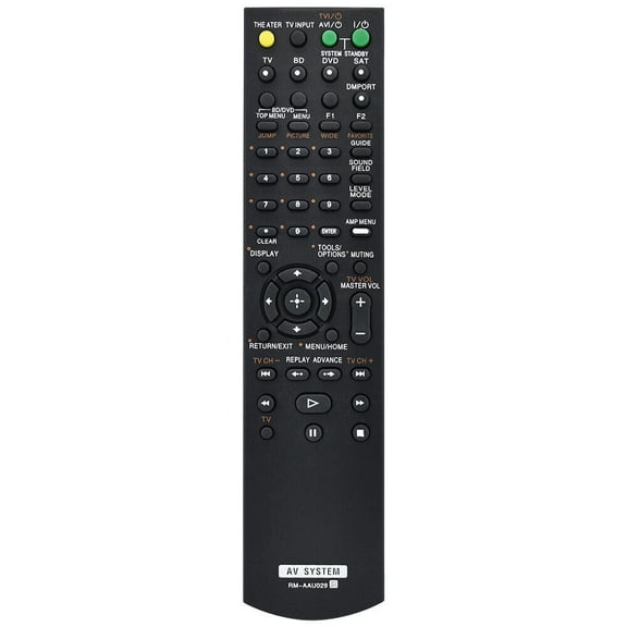 New RM-AAU029 For Audio AV DVD Remote Control HT-CT100 SS-MCT100 SA-WCT100
