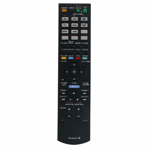 New RM-AAU071 Replaced Remote Conrol for Sony Audio/Video Receiver models HTCT150 HTCT150HP