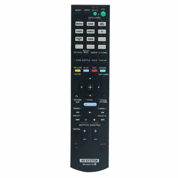 New RM-AAU116 Remote Control For Sony AV system HT-CT550 STR-CT550 STR-CT550WT