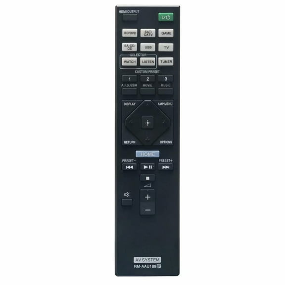 New RM-AAU189 remote control for Sony AV Receiver 1-492-706-11 149270611 STR-DN850 STRDN850 STR-DN1050 STRDN1050
