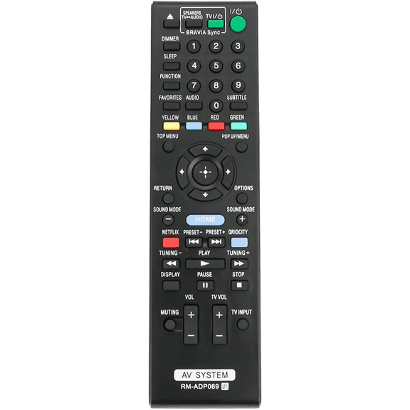New RM-ADP069 RM-ADP072 Remote for Sony BDV-E190 BDV-E490 BDV-N790W BDV-E390