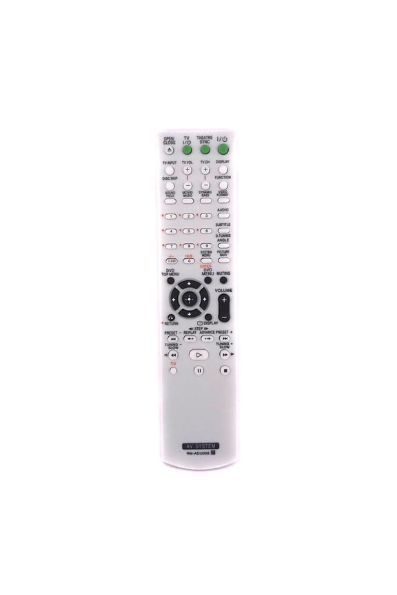 New RM-ADU005 For RMADU005 Audio/Video Receiver Remote Control DAVDZ230