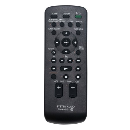 Winflike RM-AMU012 Replaced Remote Control Fit for Sony Mini Hi-Fi Component System LBT-DJ2I LBTDJ2I
