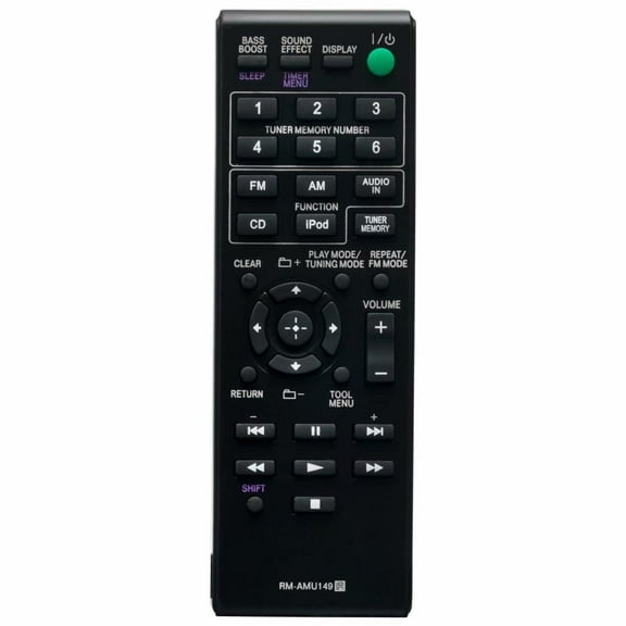 New RM-AMU149 Remote Control for Sony Audio System CMTV10IP CMTV11IPW RM-AMU153
