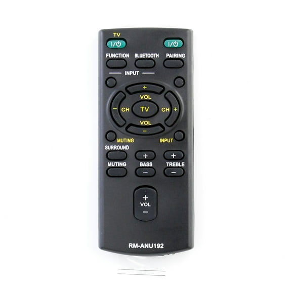 New RM-ANU192 remote control for SONY Sound bar RM-ANU192 SUB SA-CT60BT RM-ANU191 HT-CT60BT