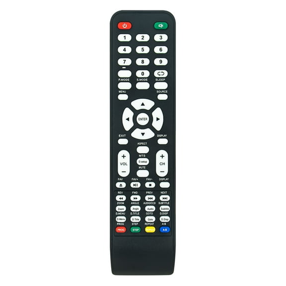 New RM-C3015 Replace Remote Control compatible with JVC RM-C3015 TV/DVD Remote Control RMC3015