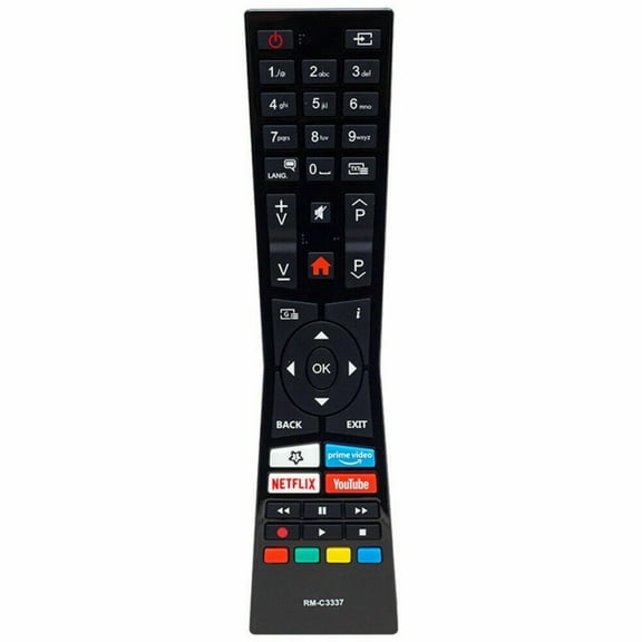 New RM-C3337 For JVC LCD LED TV Remote Control LT-32VH52M LT-50VU980 LT-49VU73M