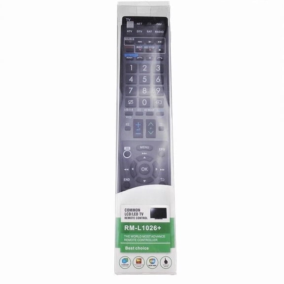 New RM-L1026+ For Sharp LCD TV Remote Control GA841WJSA GA910WJSA LC-60LE822E