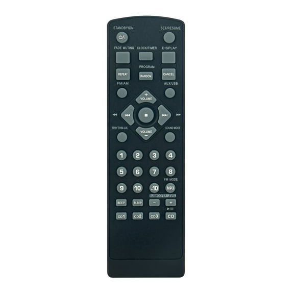New RM-SMXGC5J Replace Remote Control fit for JVC CA-MXGC5 MX-GC5
