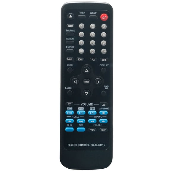 New RM-SUXJ51U Replace Remote Control for JVC Audio