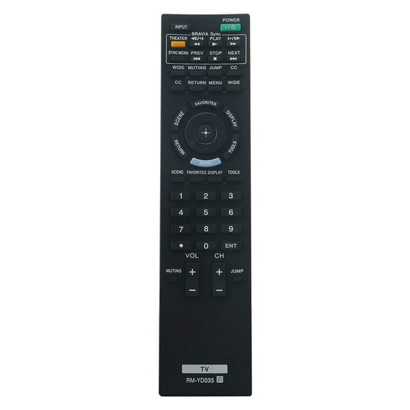 New RM-YD034 Replace Remote Control fit for Sony Bravia Sync TV KDL40EX501 KDL46EX500 KDL40EX600