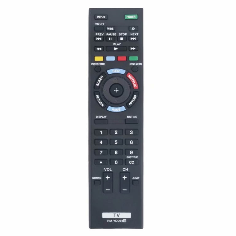 New RM-YD094 Remote Control for SONY BRAVIA LED TV 149207311 KDL