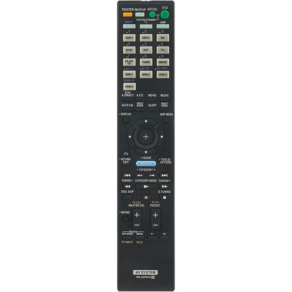 New RMAAP043 RM-AAP043 Replace Remote Control Fit for STR-DH800 STRDH800 RMAAP043 Home Theater AV System Receiver