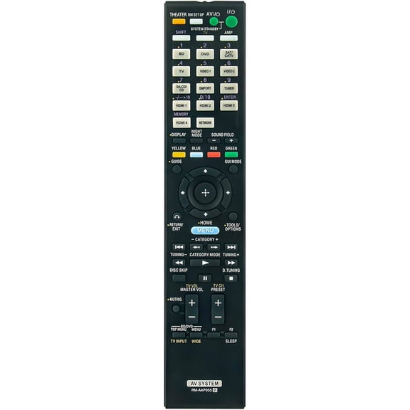 New RMAAP055 RM-AAP055 Replacement Remote Control Commander fit for AV Receiver STR-DN2010