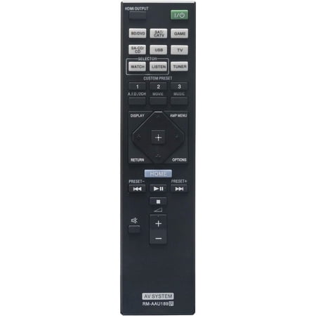 New RMAAU189 RM-AAU189 Replacement Remote Control Commander fit for AV Receiver STR-DN850 STR-DN1050