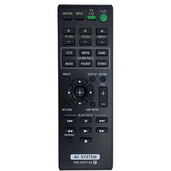 New RMANP109 RM-ANP109 Replacement Remote Control Commander fit for AV System HT-CT260 HT-CT260C HT-CT260H