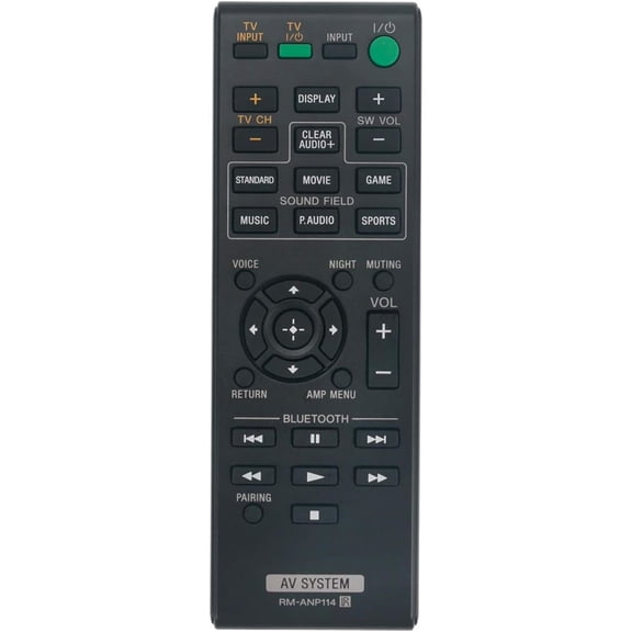 New RMANP114 RM-ANP114 Replacement Remote Control Commander fit for Sound Bar HT-CT770 HT-CT370 HTCT770