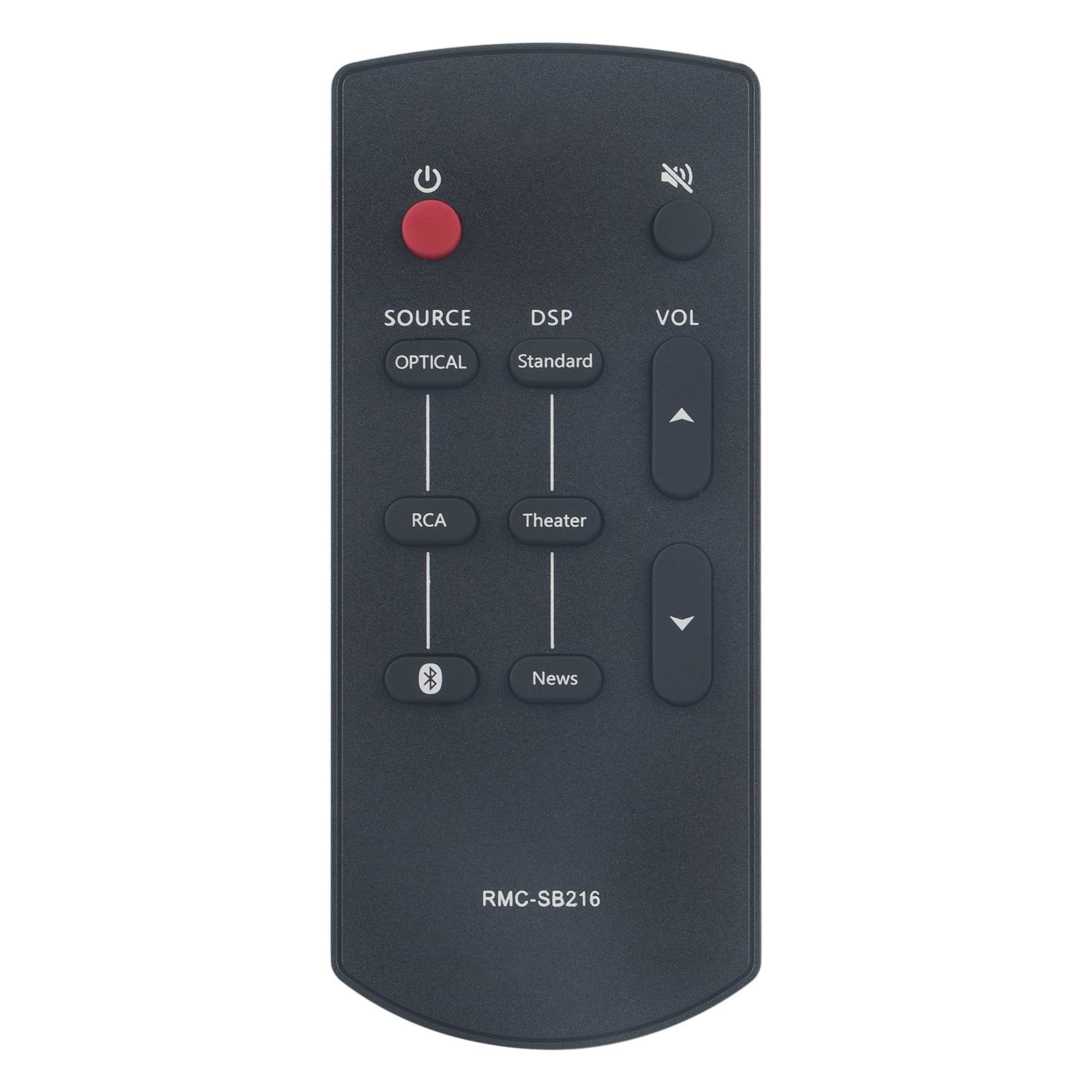 Insignia RMC-SB216 New Remote Control for Mini Sound Bar NS-SB216 ...