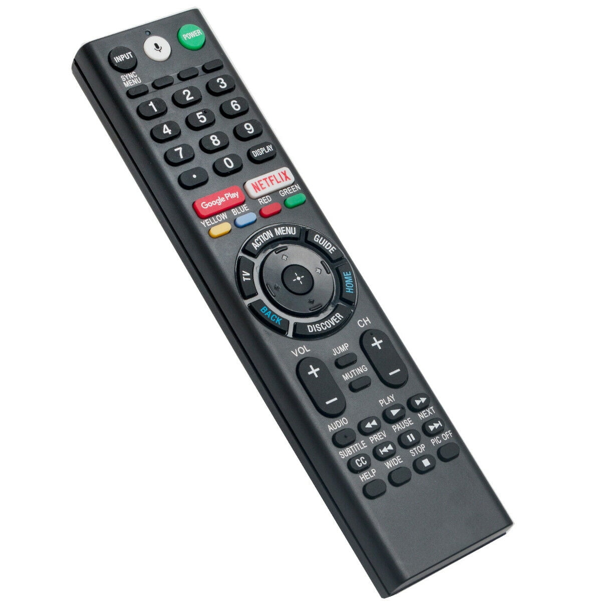 New RMF-TX201U Voice Remote Replace for Sony TV XBR-100Z9D XBR-77A1E XBR-65Z9D