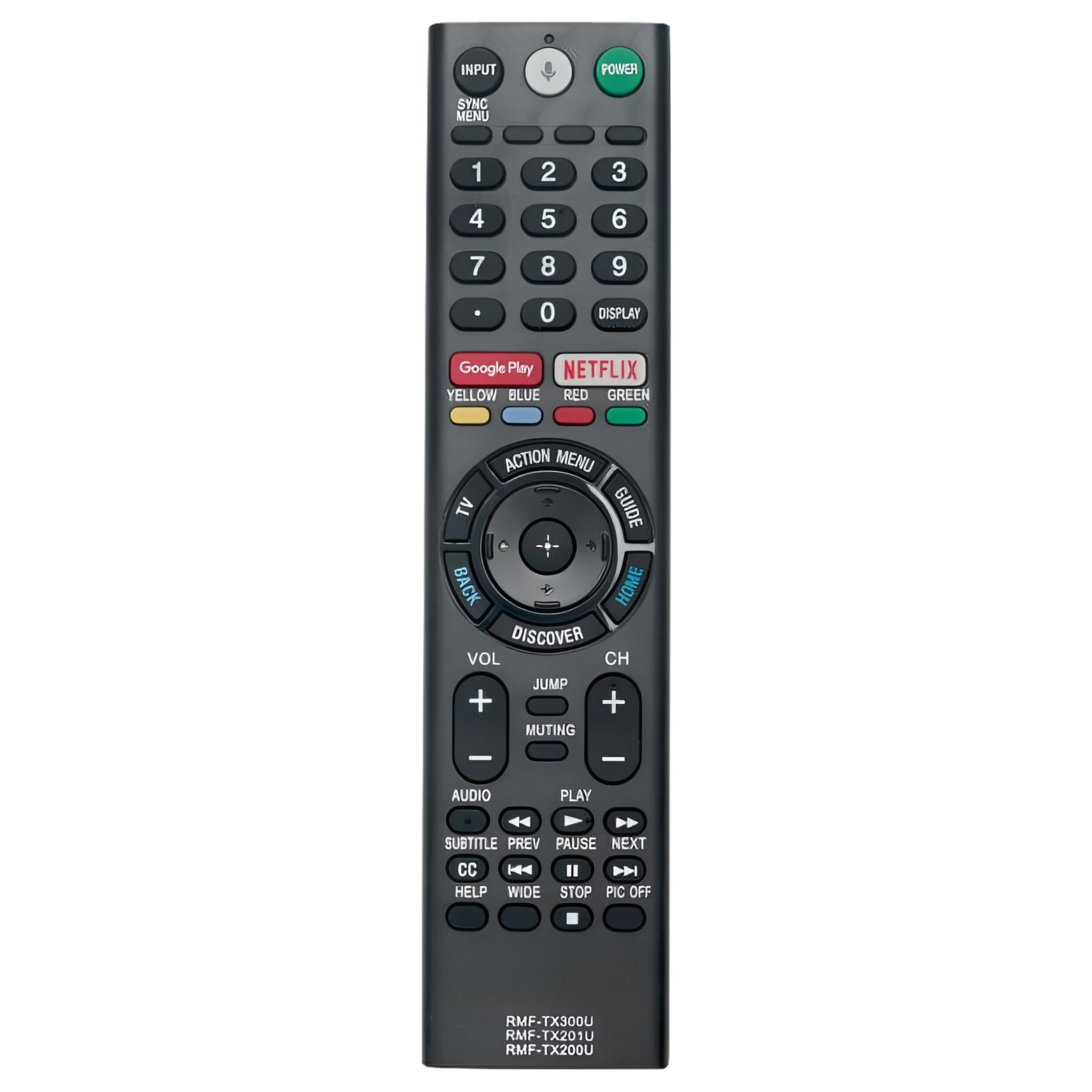 Sony Bravia Smart Models RMF-TX300U Voice Replacement Remote Sony Bravia Smart Models RMF-TX300U Voice Replacement Remote