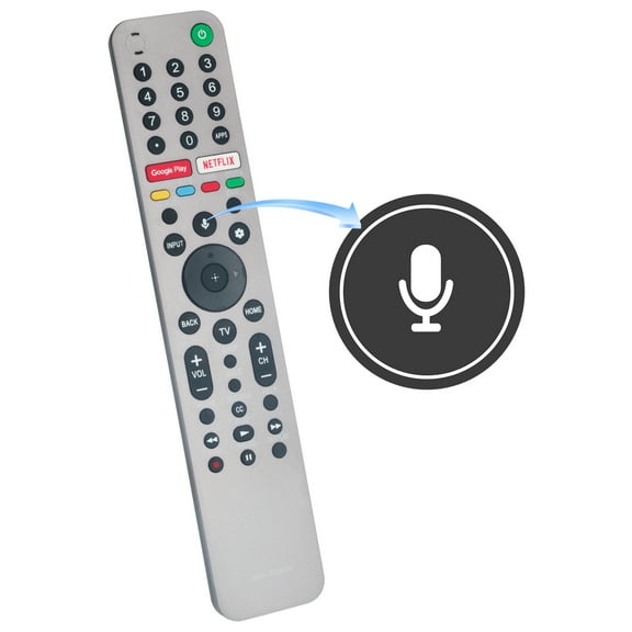 New RMF-TX600U Voice Replaced Remote Control For Sony TV KD75X75CH KD75X75CH/C KD55X75CH/C KD55X75CHC