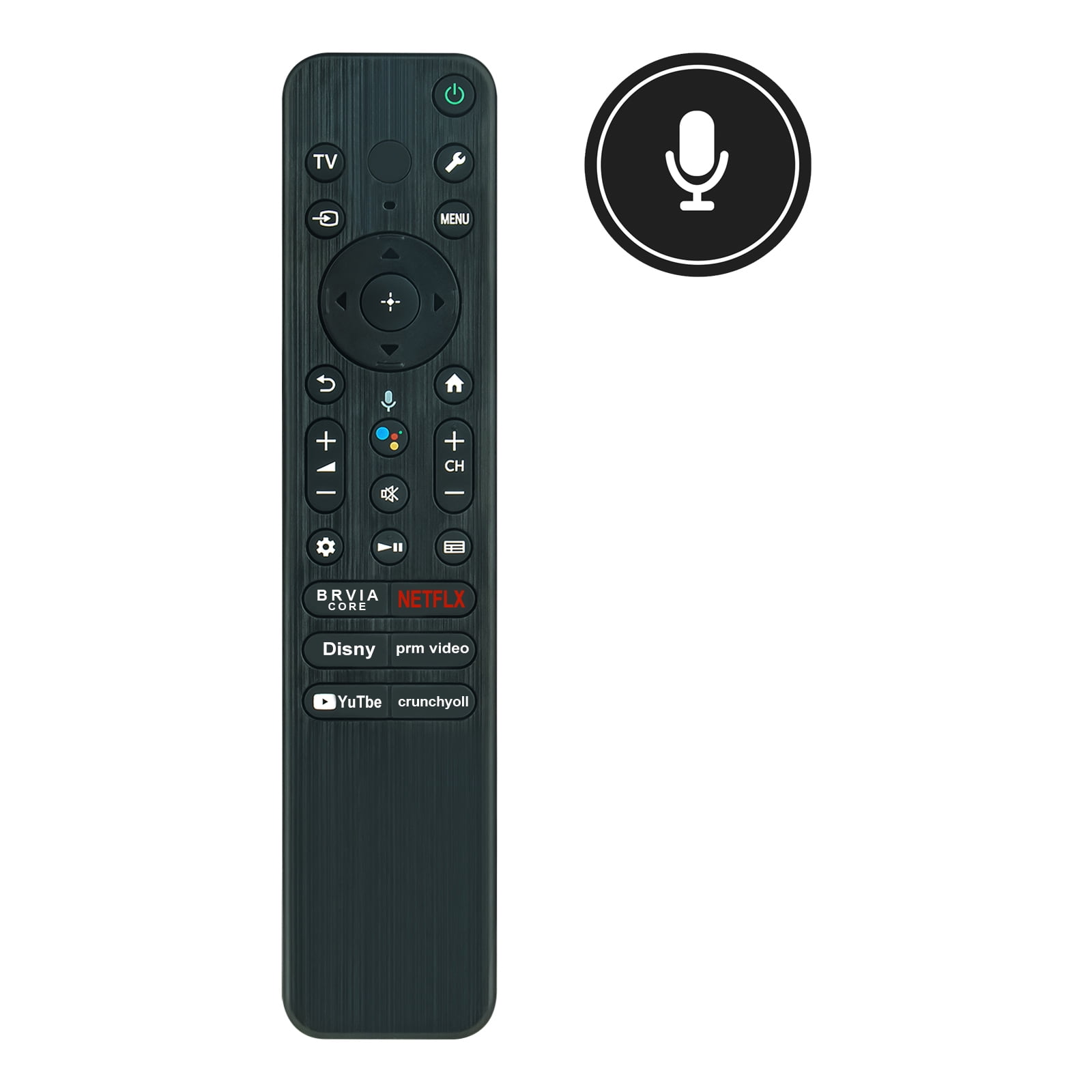 New RMF-TX810U Replace Remote Control compatible with Sony Bravia