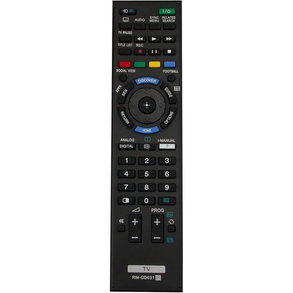 New RMGD031 RM-GD031 Replacement Remote Control Commander fit for TV KDL-48W590B KDL-40W600B KDL-48W580B KDL-40W590B