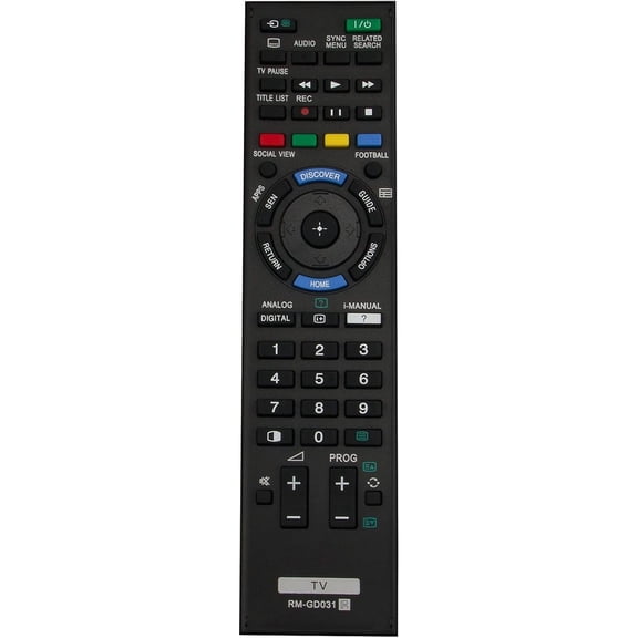 New RMGD031 RM-GD031 Replacement Remote Control Commander fit for TV KDL-48W590B KDL-40W600B KDL-48W580B KDL-40W590B