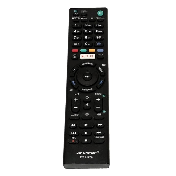 New RML1275 RM-L1275 Replacement Remote Control Commander fit for Smart TV