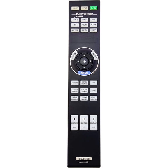 New RMPJ25 RM-PJ25 Projector Remote Control for VPL-GTZ1 VPL-HW40ES VPL-HW45 VPL-HW45ES VPL-HW55ES VPL-HW65 VPL-VW285ES