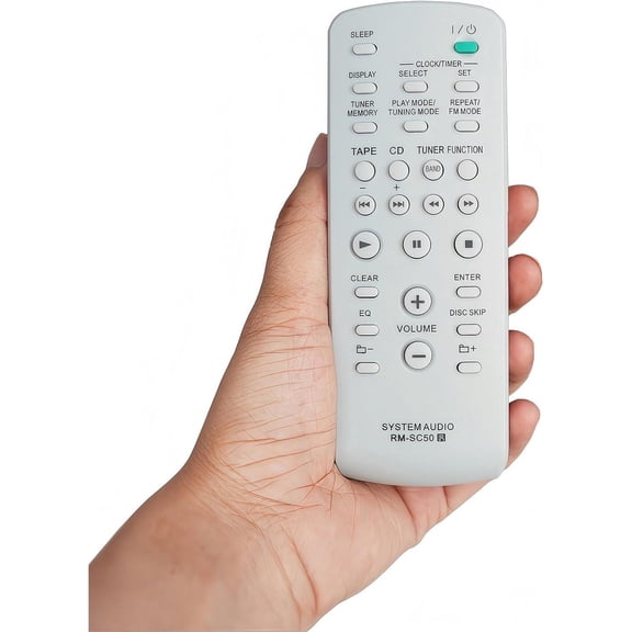 New RMSC50 RM-SC50 Replacement Remote Control Commander fit for Micro Hi-Fi System MHC-RG295 HCD-RG295 MHC-GX470
