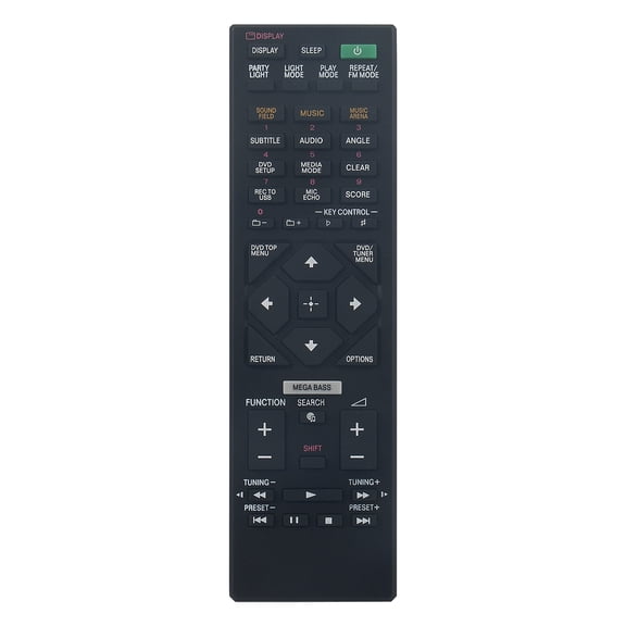 New RMT-AM211U replace remote control fit for Sony Audio System MHC-V77DW SA-WGT7DW MHC-GT7DW