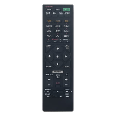 New RMT-AM340U replace remote control fit for Sony Audio System MHC-V90DW MHCV90DW