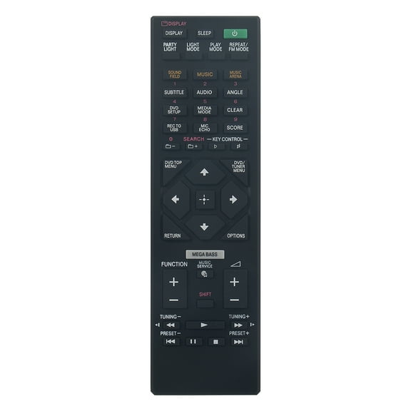 New RMT-AM340U replace remote control fit for Sony Audio System MHC-V90DW MHCV90DW