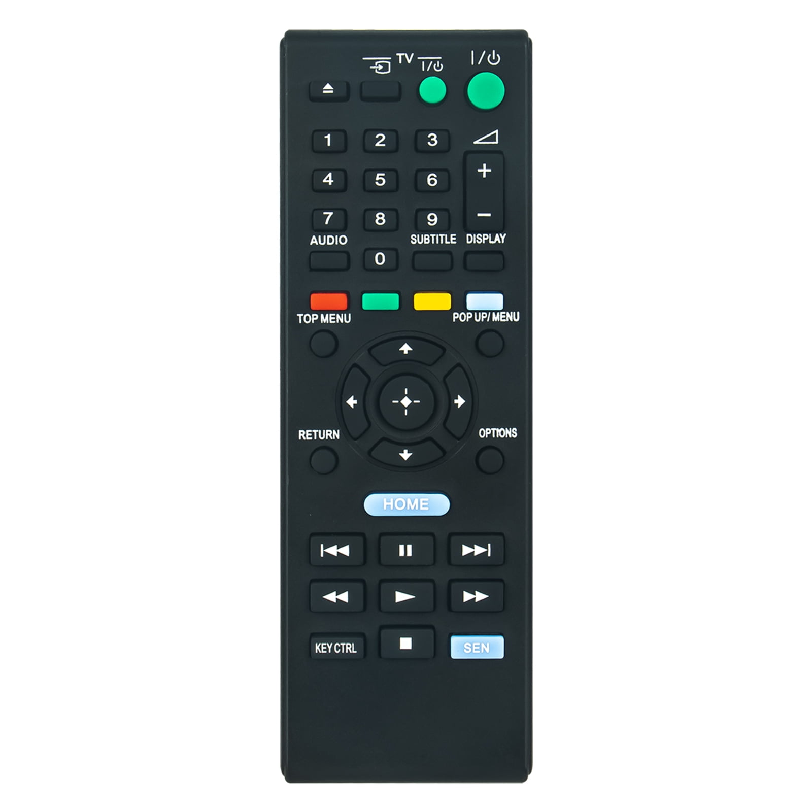 ユニバーサル交換用のリモート・コントロールSony bdp-s5100?bdp-s590?bdp-s480?3d Blu - ray Disc Player n5ksbvb Amazon.com: Universal Remote Control Replacement for Sony