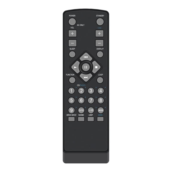 New RMT-CS33 Replace Remote Control Fits for SONY CD Player Cassette Recorder CFD-S34 CFD-S37 CFD-533 CFD-S33 CFD-W57