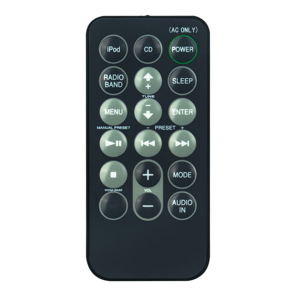 New RMT-CS3iP Replace Remote Control compatible with SONY RMT-CS3iP PERSONAL AUDIO SYSTEM 988516611 Remote Control