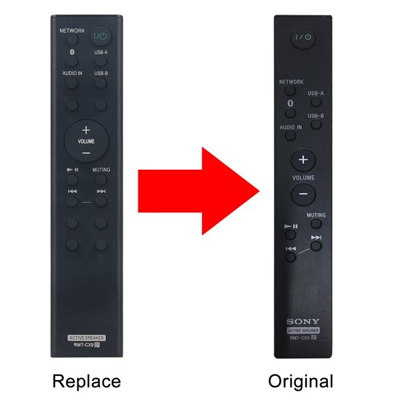New RMT-CX9 replace remote control fit for Sony Personal Audio System SRSX99 SRS-X88