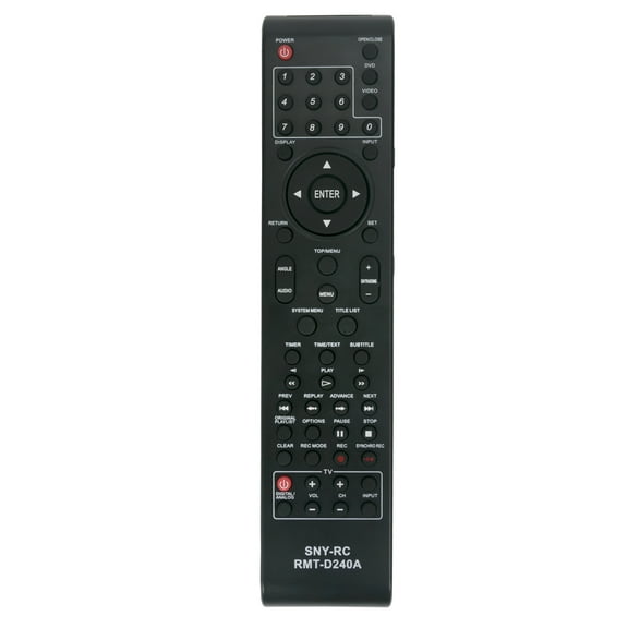 New RMT-D240A Replace Remote Control fit for Sony DVD RDR-VX555 RDR-VXD655 RDR-VX525