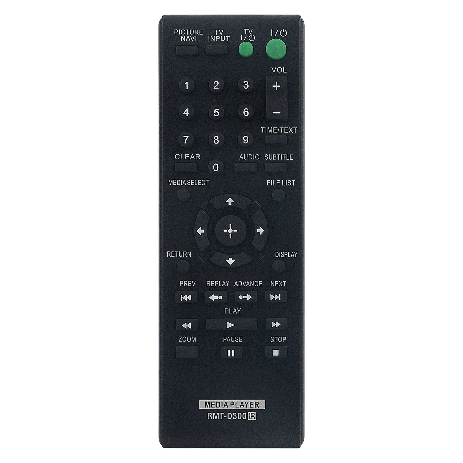 New RMT-D300 replace remote control fit for SONY SMP-U10 Network Media ...