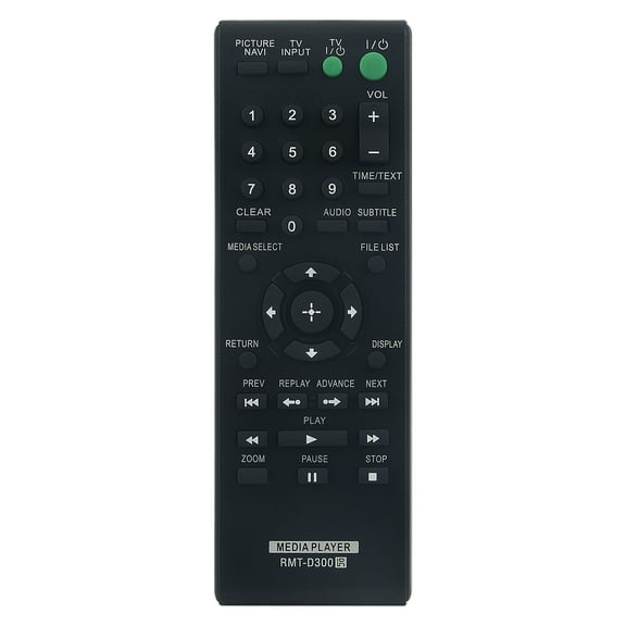New RMT-D300 replace remote control fit for SONY SMP-U10 Network Media Streaming Player