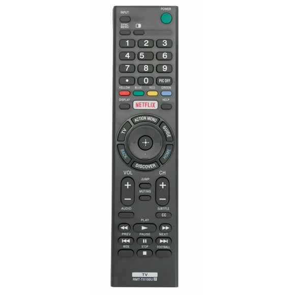 New RMT-TX100U universal Remote control for Sony Bravia XBR-55X855C XBR75X850C KDL-50W800C KDL-50W800380 KDL-50W800BUN1 with Netflix