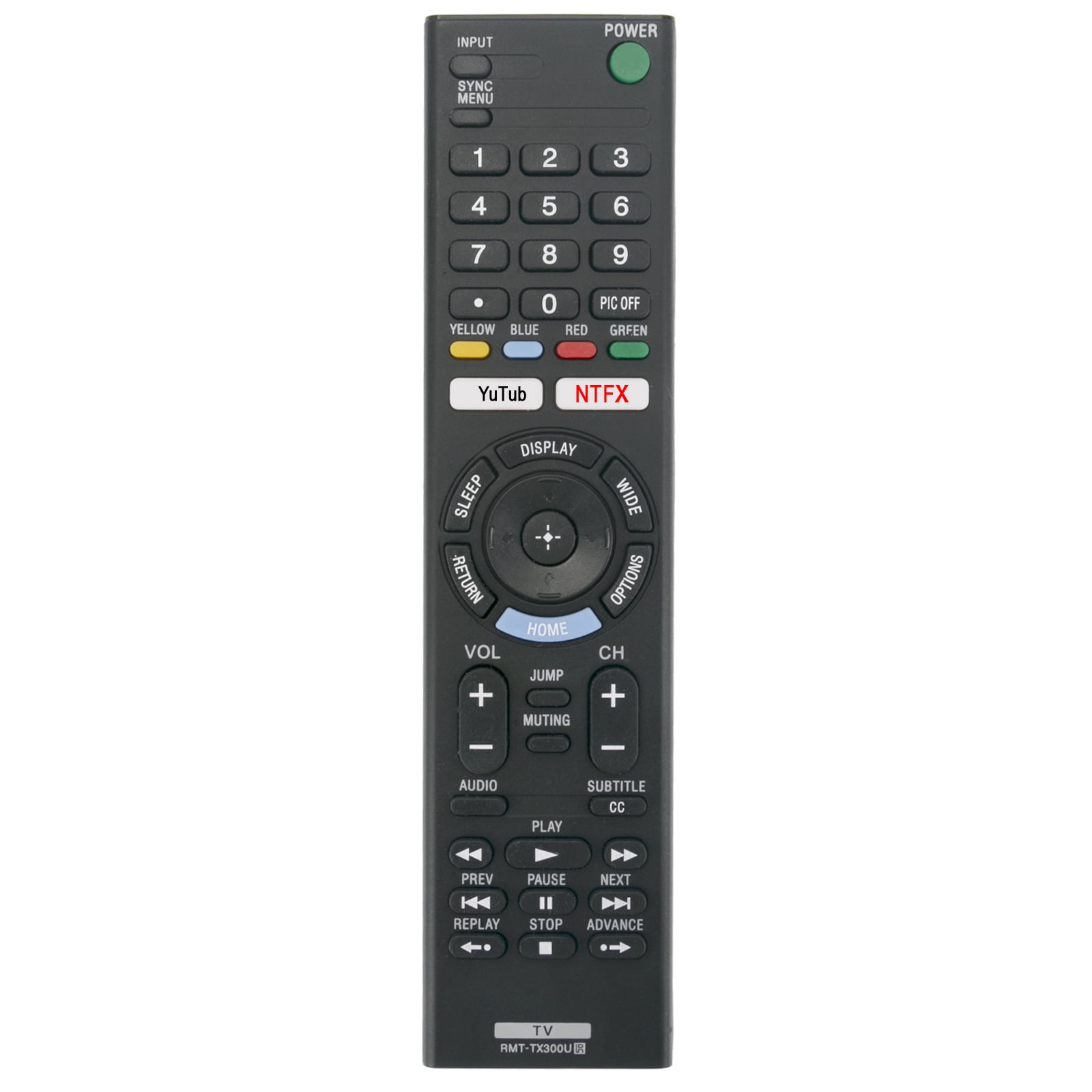 New RMT-TX300U remote control for SONY 4K HDTV KD-49X700E KD