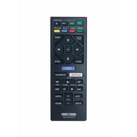 New RMT-VB100U Remote for Sony Blu-ray DVD Player BDP-BX620 BDP-BX320 BDP-S5200