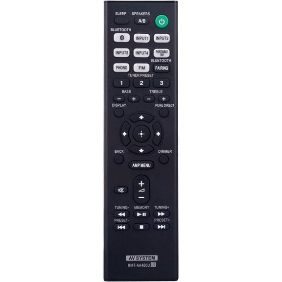 New RMTAA400U RMT-AA400U Replacement Remote Control Commander fit for Stereo Receiver STR-DH190