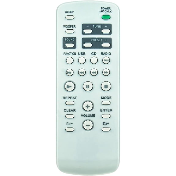 New RMTCG880A RMT-CG880A Replacement Remote Control Commander fit for Radio Cassette
